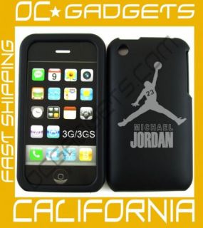Michael Jordan Black Cover Case iPhone 3G 3GS Unlocked