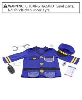 Melissa & Doug Kids Toy, Police Officer Role Play Costume Set
