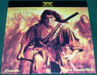 Last of The Mohicans Laserdisc Special Widescreen Edition