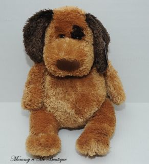 Michaels Brown Stuffed Puppy Dog Plush Toy New