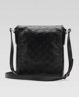 New Authentic Gucci Guccissima Messenger Shoulder Bag Handbag Tote