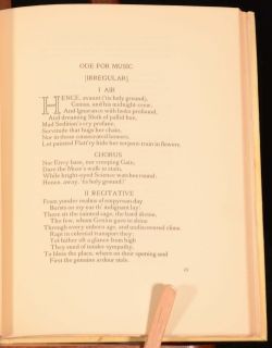 1946 Poems by Thomas Gray Eton College Prize Presentation Riccardi