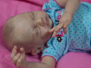 Michelle Fagan Easton sculpt reborn doll by Terrie, now Christmas baby