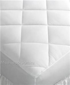 Home Design King Mattress Pad Quilted Top Skirted to 18 Deep Promo