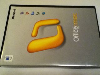 Microsoft Office Mac Edition 2004 Software w Valid Key Original COA