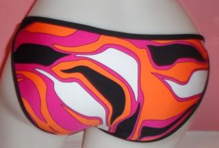 Michael Kors Retro MK Logo String Swimsuit Bikini Bottom