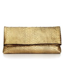 Juicy Couture Handbag, Snake Embossed Leather Jade Clutch   Handbags