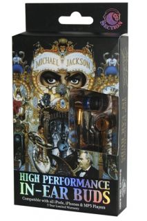 Michael Jackson Dangerous in Ear Earbuds Section 8 Earphones