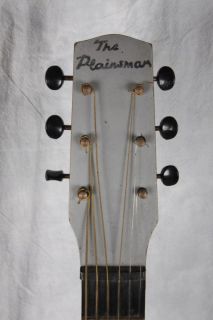L206 Vtg 1938 43 The Plainsman Cowboy Guitar Gary Cooper Montgomery