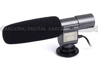 SG 108 Stereo Shotgun Microphone for Canon Nikon Pentax Olympus