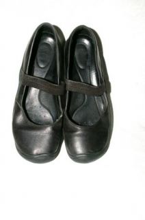Michael Kors Brown Leather Wood Heel Clogs Mules Womens 6 M
