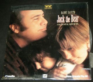 JACK THE BEAR LASERDISC MOVIE, Fox Video 1993   Danny DeVito, Robert
