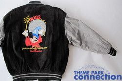 Leather Cast Member 2000 Spaceship Earth Mickey Millennium Jacket