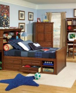 American Spirit Kids Bed, Trundle   furniture