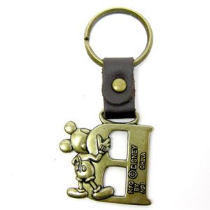 Disney Mickey Mouse pewter key ring. This Pewter key ring is in the