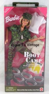 Boot Camp Army Barbie 1999 Blonde AAFES EXC