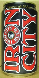 Iron City Beer Can Mike Webster Pittsburgh Steelers GD1
