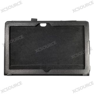 Black For Microsoft Surface 10.6 Tablet PU Leather Stand Case skin