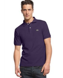 Lacoste Shirt, Holiday Exclusive Tipped Pique Polo Shirt   Mens