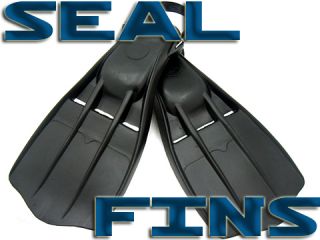 Seal Pro Scuba Diving Military Rocket Fins Sz M