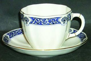 Royal Crown Derby Milldale Gold Cup Saucer 543834