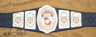 Championship Title Belt NWA Georgia Heavyweight Millican WWE WCW