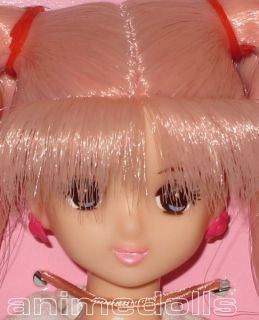 Jenny Friend Licca Chan Castle Miho Doll Pink Hair Blue Eyes MUST LOOK