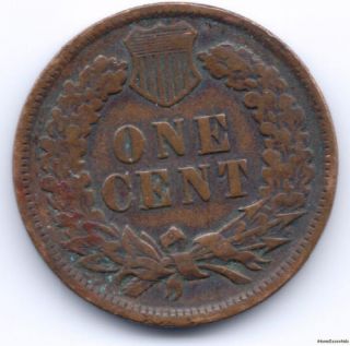 Indian Head Penny Liberty Head VF to EF, Nice Date and Brown Patina