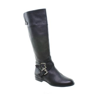 Calvin Klein Hayden Knee High Riding Boot Black Size 6 5 New