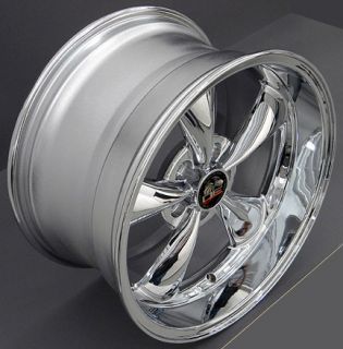 10 Chrome Bullitt Wheels Nexen Tires Rims Fit Mustang® 94 04