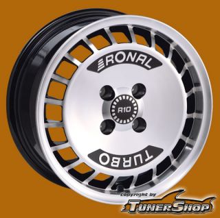 Ronal Turbo Wheels 15x7 VW Corrado 4 Lug 100x4