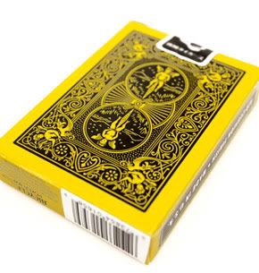 Hanshin Tigers Yellow Bicycle Deck Playing Card