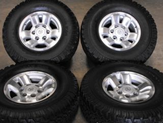 15 TOYOTA TACOMA 4RUNNER OEM WHEELS AND TIRES 31X10.50R15 31/10.50/15
