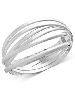 Touch of Silver Bracelets, Silver Plated Set Of Six Interlocking