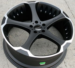 Giovanna Dalar 5 22 Black Rims Wheels Nissan Murano FX35 FX45 22 x 9
