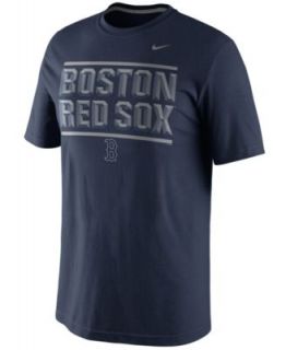 Nike MLB T Shirt, Boston Red Sox Baseball Graphic Logo Tee   Mens