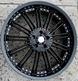 679 22 Black Rims Wheels Benz ML320 ML350 ML500 22 x 8 5 5H 35