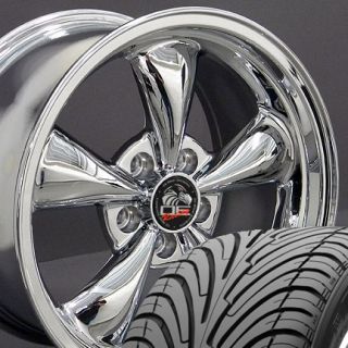 Bullitt Bullet Wheels Set of 4 Rims ZR Tires Fit Mustang® GT