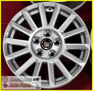 10 11 Cadillac cts 17 Silver 14 Spoke Wheel New Take Off Factory Rim