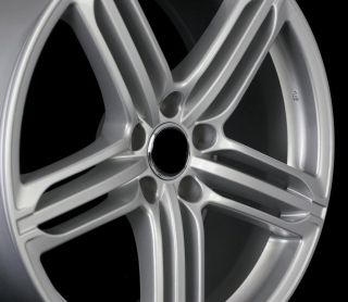 19x8 Alloy Audi 5x112 ET32 Hyper Silver Rims Wheels
