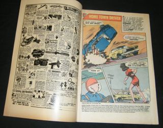 WORLD OF WHEELS #28 ~ 1969 Charlton Comics   Ken King Pete Dinke