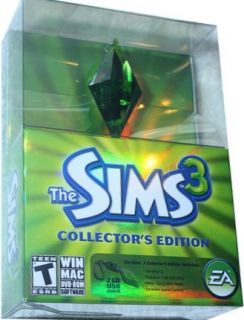 The Sims 3 Gold Foil Collectors Edition PC w Plumbob Carabiner New
