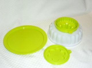 Free SHIP Tupperware Jel Ring Mold 2 Cup Jello Desserts Flower Design