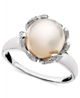 Belle de Mer Pearl Ring, Sterling Silver Cultured Freshwater Pearl (10