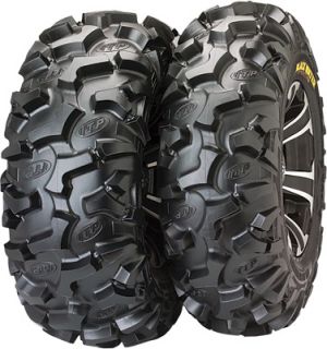 FRONT 25 9 12 & 2 REAR 25 11 12 8 PLY ITP BLACKWATER EVOLUTION Tires