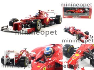 Hot Wheels X5520 Ferrari F1 Formula 1 F2012 Team 1 18 Diecast Fernando