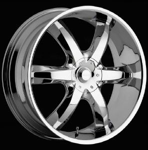 22 inch Akuza Lucuna Chrome Wheels Rims 5x115 15 Rwd