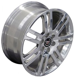 18 Rims Cadillac SRX Wheels 4637 Polished 18x8 Set