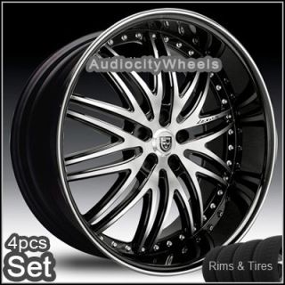 22 inch Wheels and Tires Lexani RIMS300C Magnum Charger