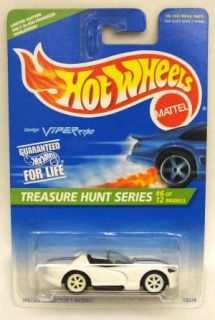 Hot Wheels 1996 TH Treasure Hunt White Dodge Viper